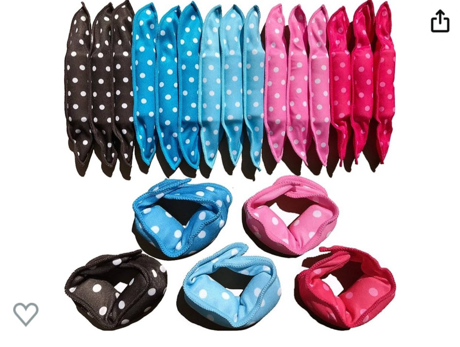 Rollers for vintage hairstyle