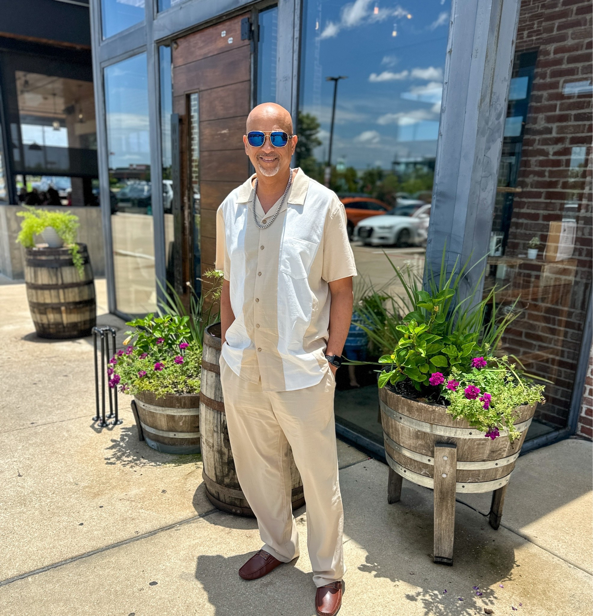 I snagged this cute set for my guy online. #fathersday #mensstyle #menswear