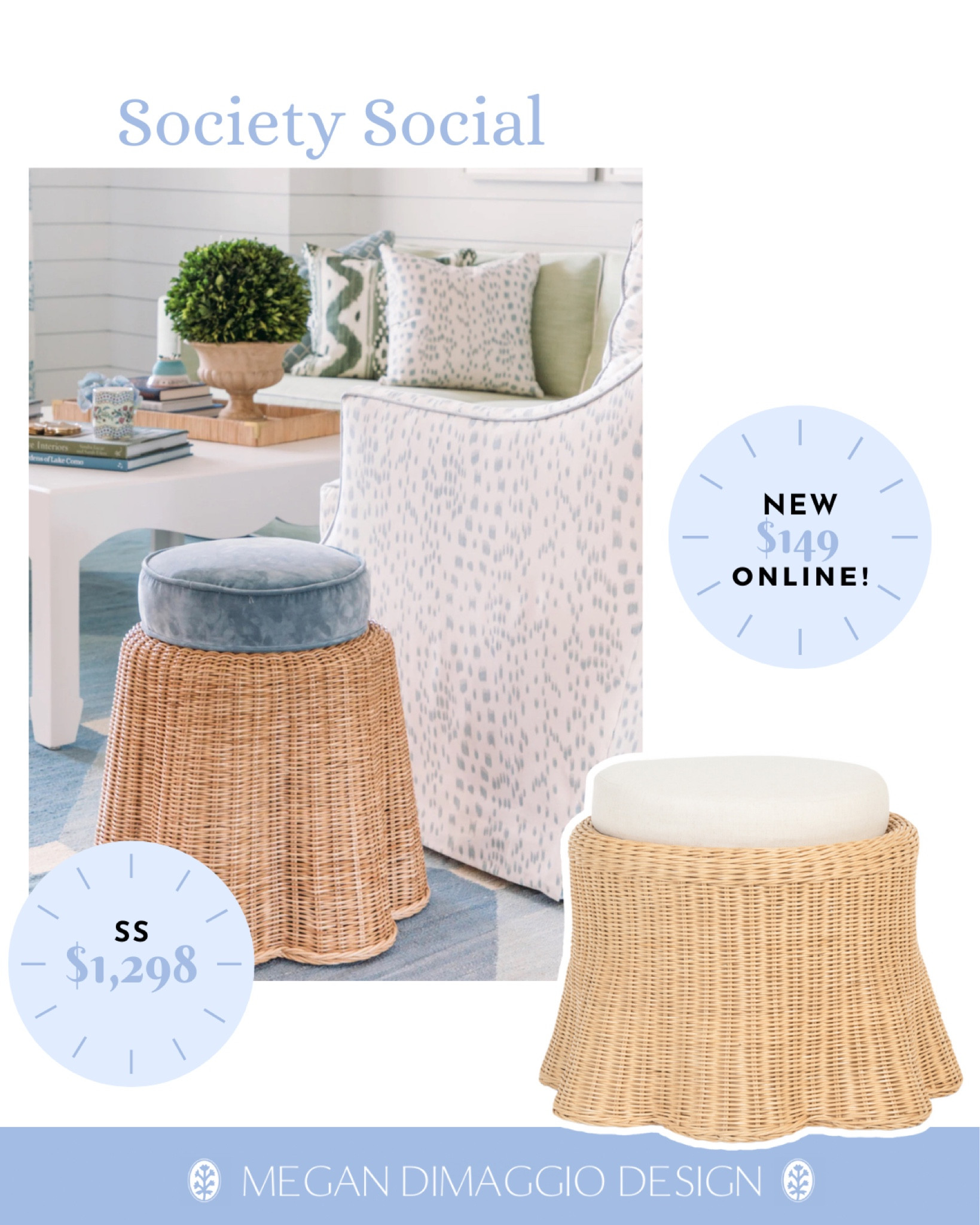 🚨 HIGH SELLOUT RISK!! 🚨 Snag this NEW Society Social Look for less round scalloped ottoman for UNDER $150 & free shipping w/ code: SHIP89

Vs. Their $1,298. This will go fast friends so don’t wait to snag!! 🏃🏼‍♀️🏃🏼‍♀️🏃🏼‍♀️

#LTKSaleAlert #LTKHome