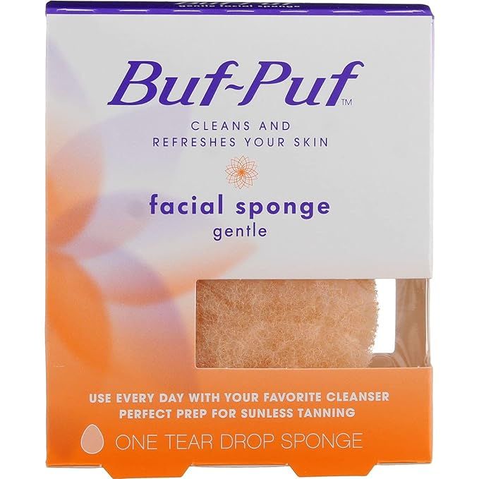Buf-Puf Gentle Facial Sponge â€“ Face Scrubber for Dry Skin â€“ 1 Count (Pack of 3) | Amazon (US)