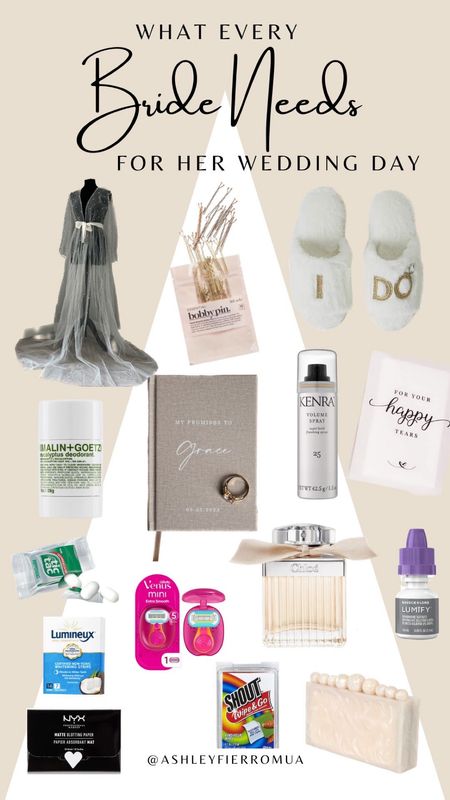What Every Bride Needs for her Wedding Day … Tips from a Makeup Artist who has done over 3,000 weddings. These are helpful items to have so the “Get-Ready” part of the day goes off without a hitch! 
#bridalgetreadylist #weddingday #bridalchecklist #bridalmusthaves #beautymusthavesforbrides 

#LTKbeauty #LTKparties #LTKwedding