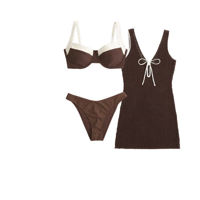 Women's Curve Love Wide Strap Underwire Bikini Top | Women's Swimwear | Abercrombie.com | Abercrombie & Fitch (US)