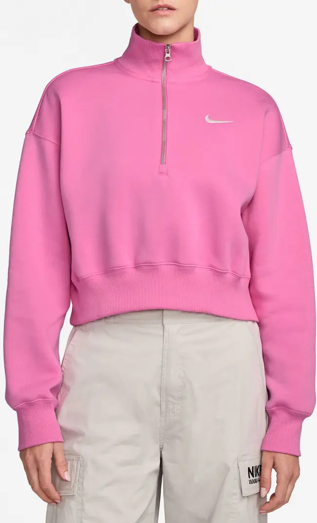 Sportswear Phoenix Fleece Crop Sweatshirt | Nordstrom