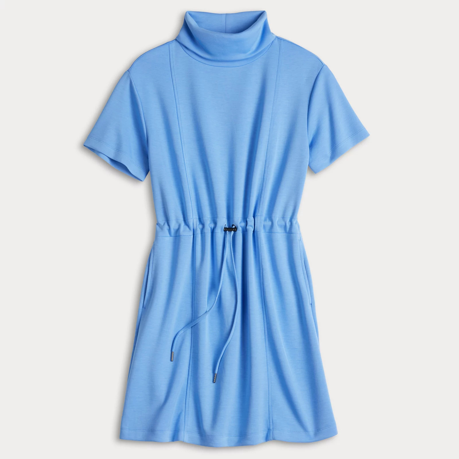 Women's Simply Vera Vera Wang Drawcord Short Dress | Kohl's