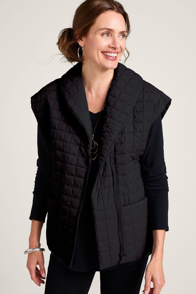 Daybreaker Lightweight Quilted Vest | Soft Surroundings