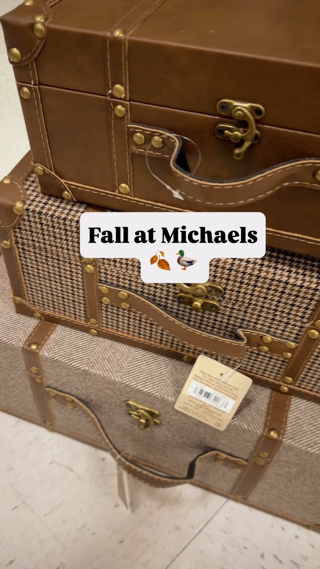 Fall Decor 
Houndstooth suitcase 
Duck decor 
Hunting decor 
Office styling 
Fall shelf styling

#LTKSaleAlert #LTKHome #LTKSeasonal