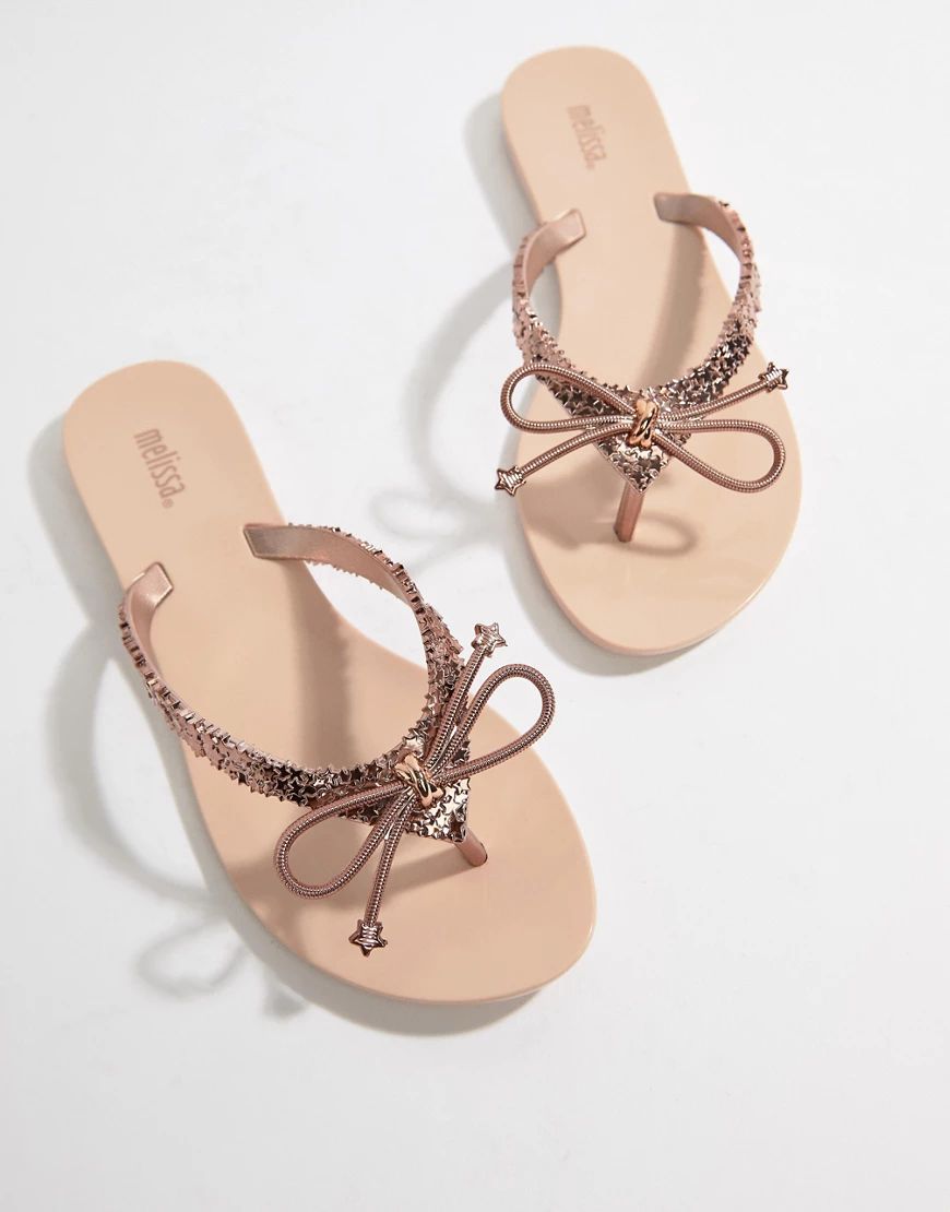 Melissa Harmonic Elements Flat Sandals-Pink | ASOS (Global)