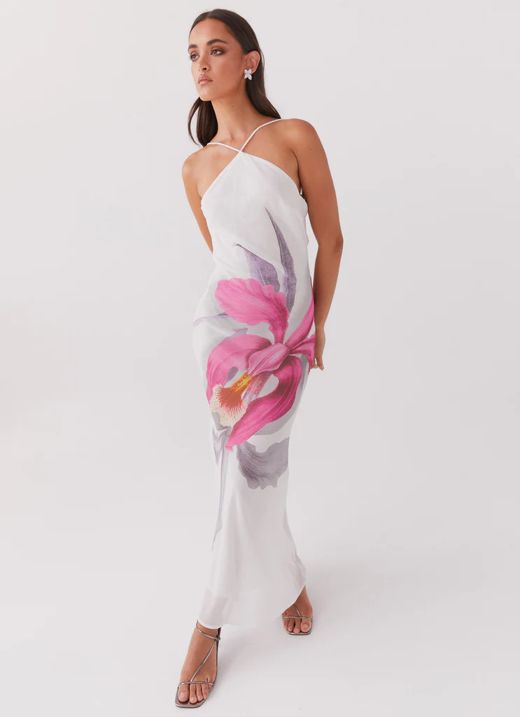 Blossom Hearts Maxi Dress - Tulip Floral | Peppermayo (Global)