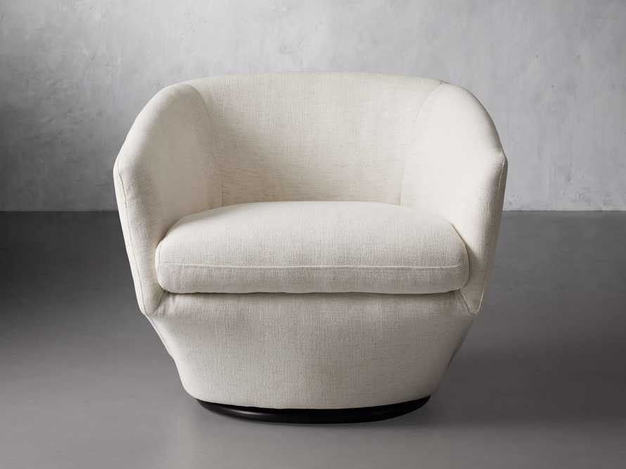 Pelton Swivel Chair | Arhaus