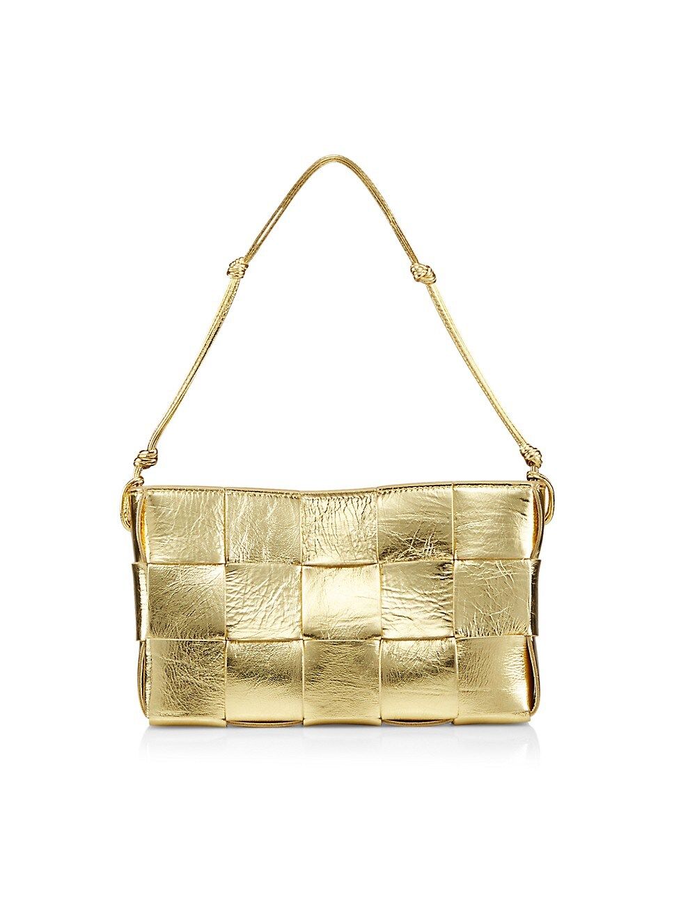 Mini Intreccio Metallic Leather Shoulder Bag | Saks Fifth Avenue