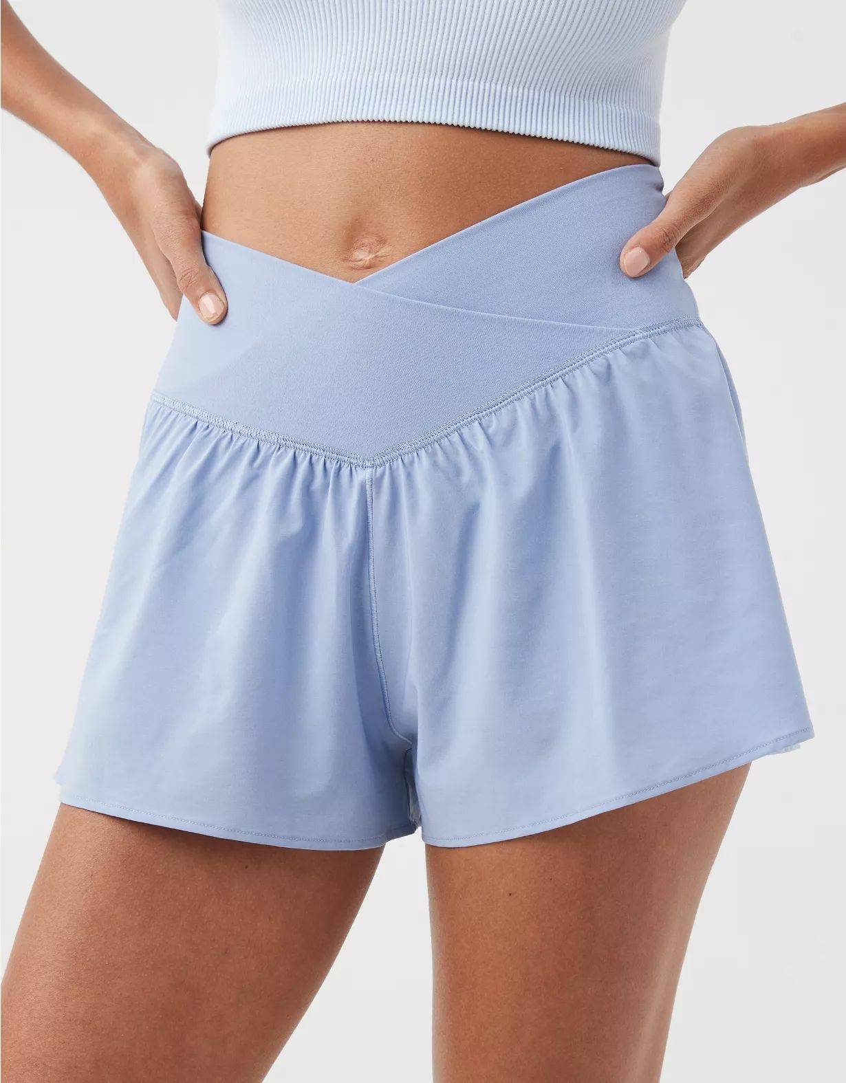 OFFLINE By Aerie Real Me Crossover Flowy Short | Aerie