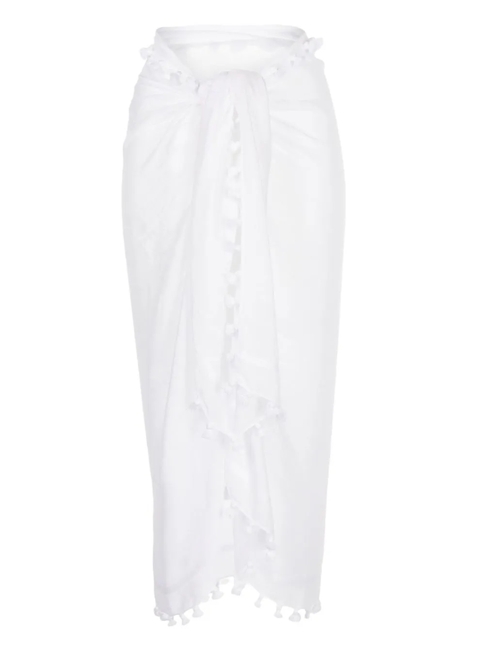 tassel-trim sarong | Farfetch Global