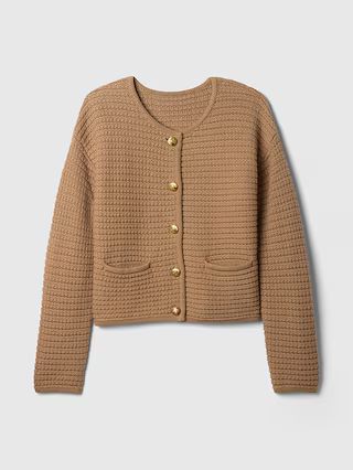 Textured Sweater Jacket | Gap (US)