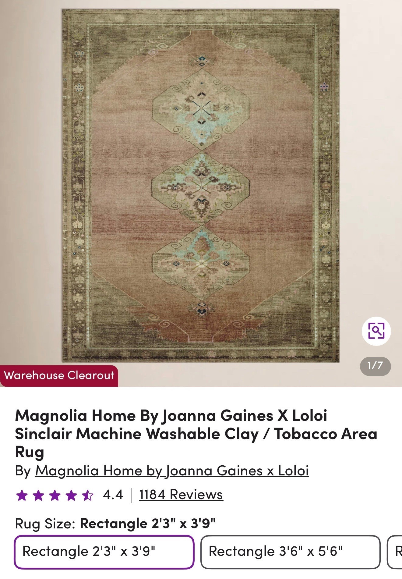For kitchen! In front of sink! Bought matching runner to go with it! #wayfair #rugs @Wayfair

#LTKHome