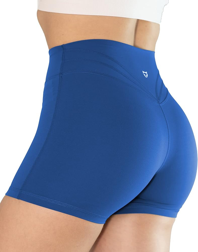 TomTiger Workout Shorts for Women High Waist Gym Fitness Running Yoga Bike Active Exercise Women'... | Amazon (US)