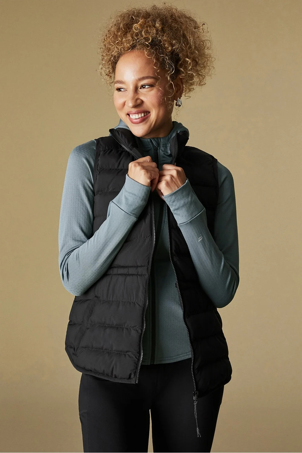 Essential Puffer Vest | Fabletics - North America