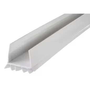 M-D 3-ft x 1-3/4-in White Cinch Slide-on Vinyl Door Weatherstrip | Lowe's