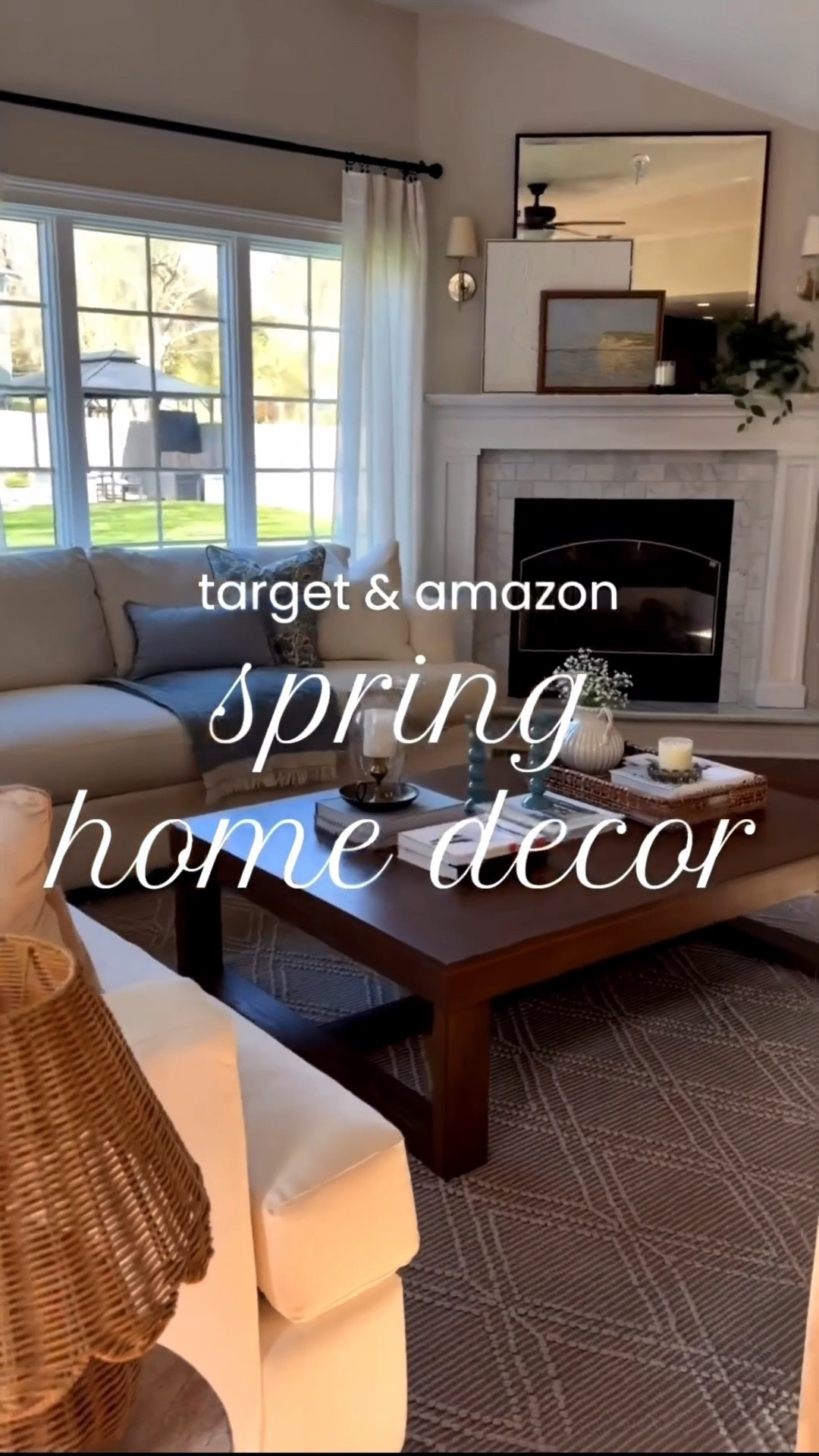 customer favorite budget-friendly spring home decor finds from @Target & Amazon! 🌸

🌷  faux florals & trees
🕯️  candles & decorative trays
🩵  throw pillows 
💡  wicker home accents


BONUS: All of these items would make a great mother’s day gift!! 🎁 


.
.
wicker lamp | scalloped lamp shade | coastal style decor | coastal lighting | summer decor | spring decor | spring home refresh | white living room inspo | modern spring home | spring accent pillows | mother’s day gifts 

#LTKHome #LTKSeasonal #LTKSaleAlert
