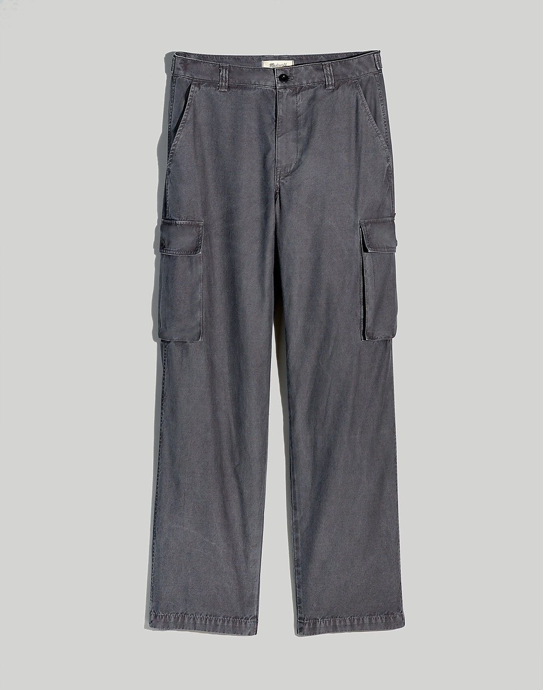 Garment-Dyed Low-Slung Straight Cargo Pants | Madewell