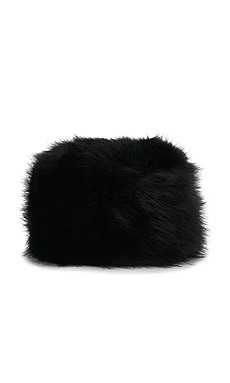 Apparis Margot Sable Pillbox Hat in Noir from Revolve.com | Revolve Clothing (Global)