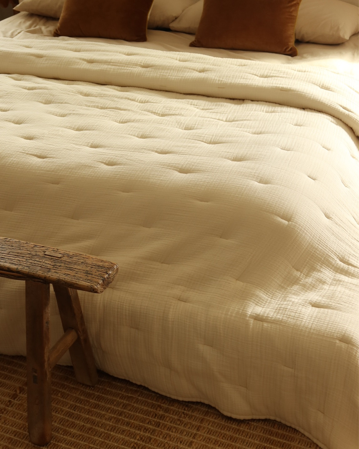 Gauze natural quilt and organic bamboo bedding in the “oat” color my favorite bedding!!! From @Quince so cute soft and NATURAL!!!😍😍😍

#LTKHome #LTKmomlife #LTKdayinmylife