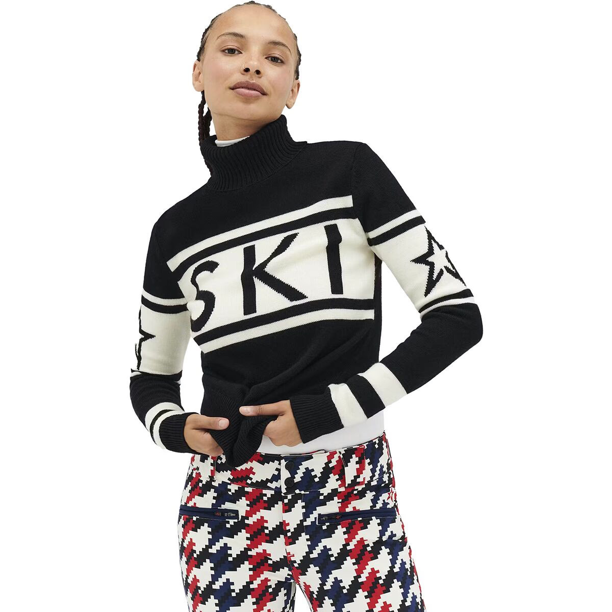 Perfect Moment Schild Sweater - Women's Black, XL | Backcountry