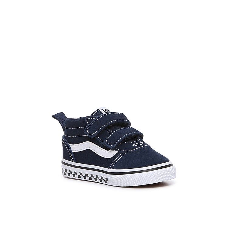 Vans Ward Mid V Sneaker Kids' | Boy's | Navy | Size 10 Toddler | Sneakers | High Top | DSW