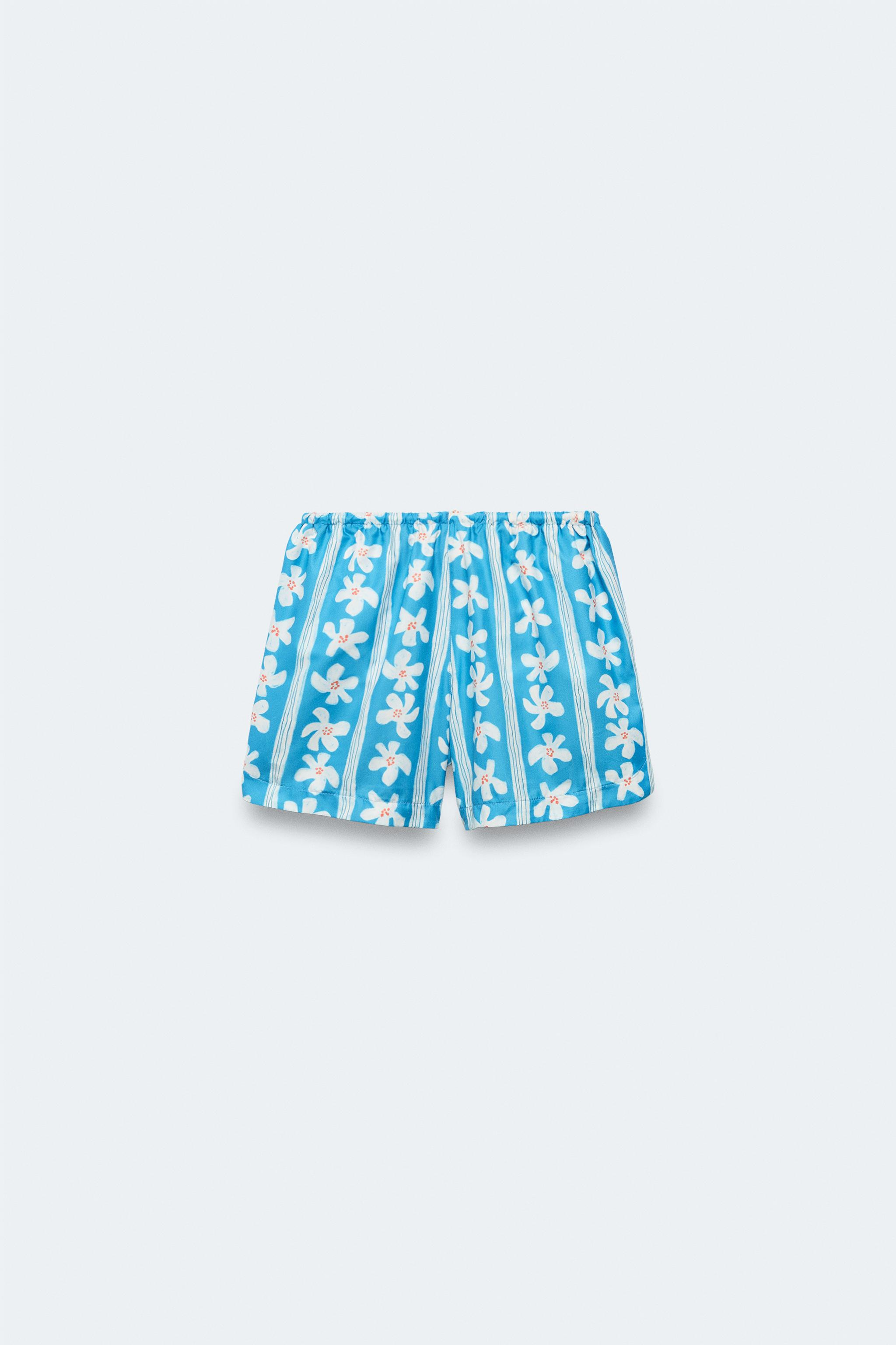 2-14 YEARS / LIMITED EDITION FLORAL PRINT SWIM SHORTS | Zara US