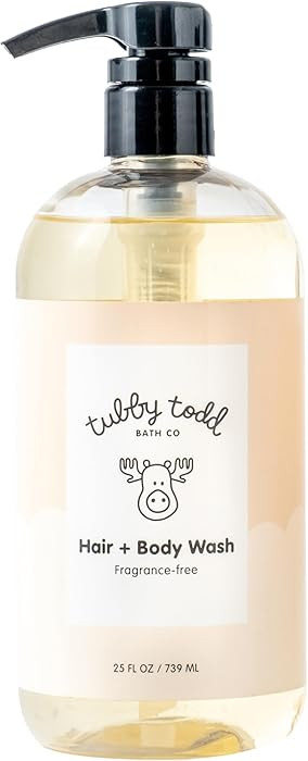 TUBBY TODD Hair + Body Wash - Baby Shampoo and Body Wash - Gentle, Natural Baby Was for Newborns,... | Amazon (US)