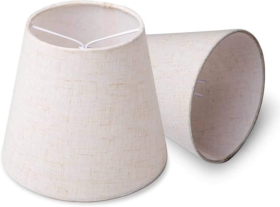 Small Lamp Shade Clip on Bulb for Candelabra Bulbs, Mini Lampshades for Chandeliers, Home Decor B... | Amazon (US)