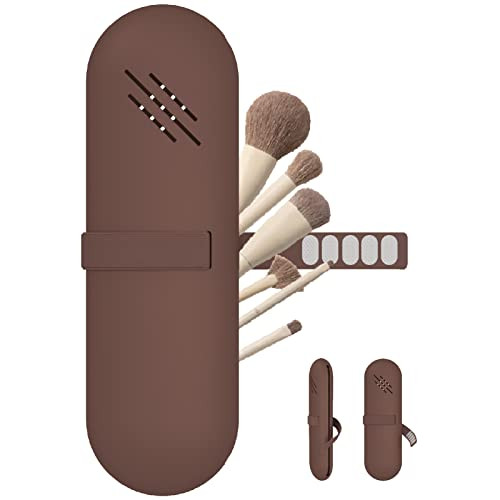 JDZJUCHU Travel Makeup Brush Holder,Make Up Organizer Bag Case,Cosmetic pouch,Toiletry Organizer,... | Amazon (US)