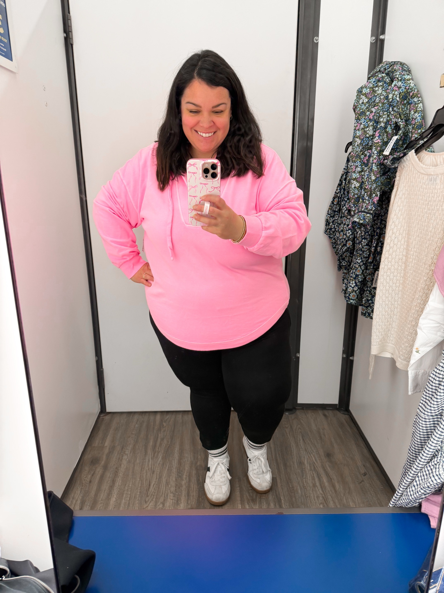 One of my favorite light weight hoodies is back at Old Navy! They come in a ton of bright colors and they run large! I recommend sizing down one size. I’m in an xl here but bought a xxl

#LTKMidsize #LTKPlusSize #LTKFindsUnder50