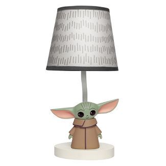 Lambs & Ivy Star Wars The Child/Baby Yoda Nursery Lamp with Shade and Bulb | Target