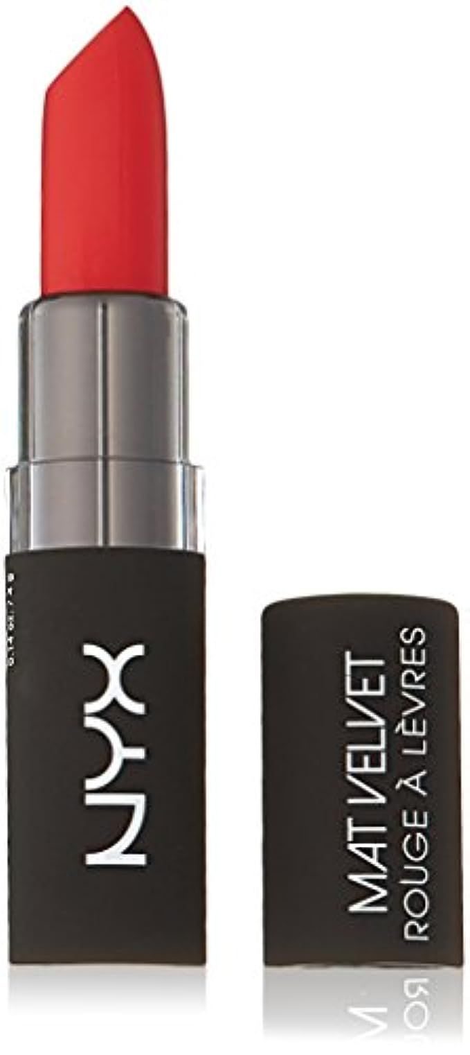 NYX Professional Makeup Velvet Matte Lipstick, Blood Love, 0.14 Ounce | Amazon (US)