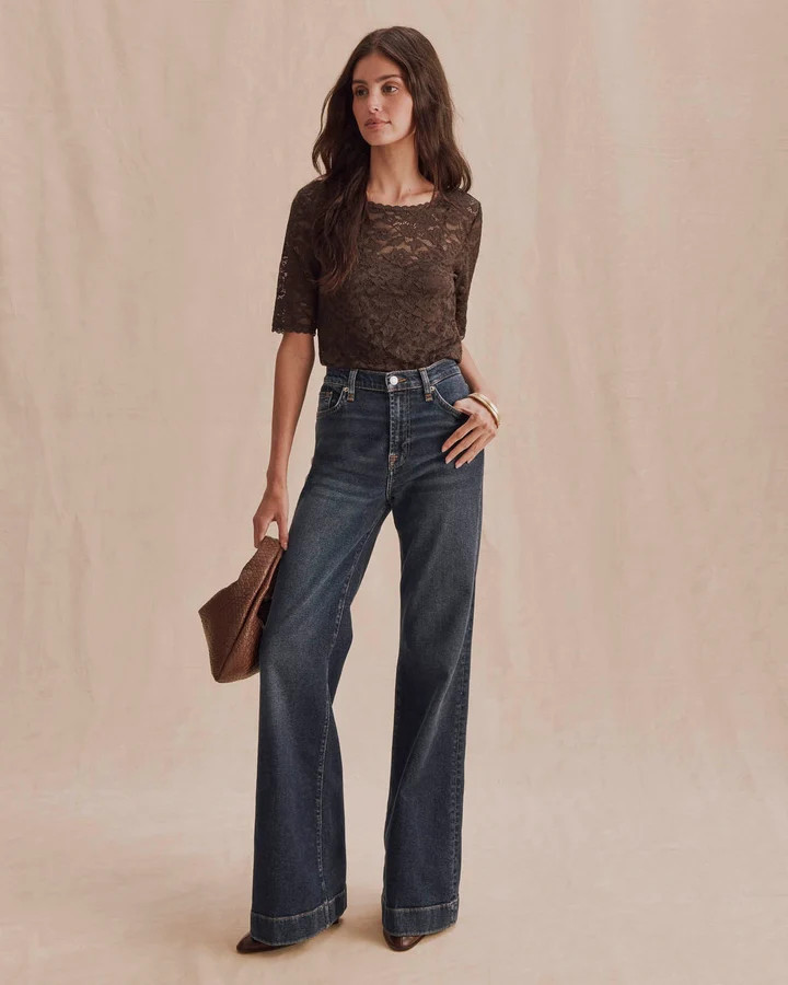 Skyler Stretch Lace Top | Splendid