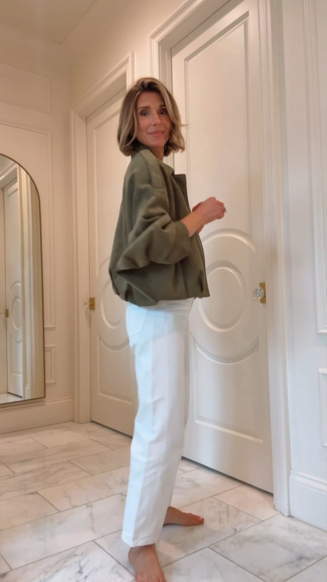 Styling the vital jacket from Zara for spring - I'm wearing size small