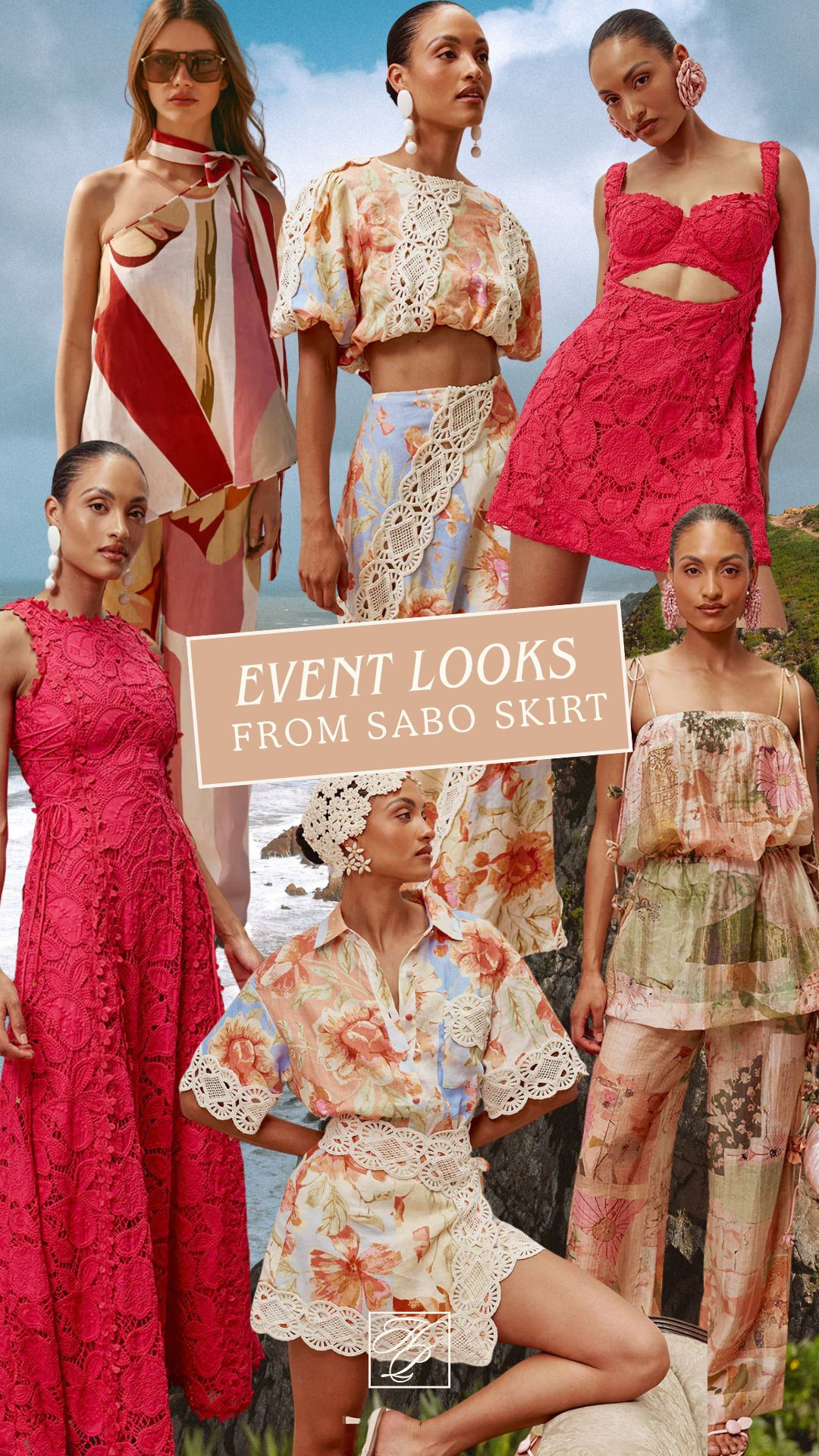 Summer event looks from Sabo Skirt!  

 