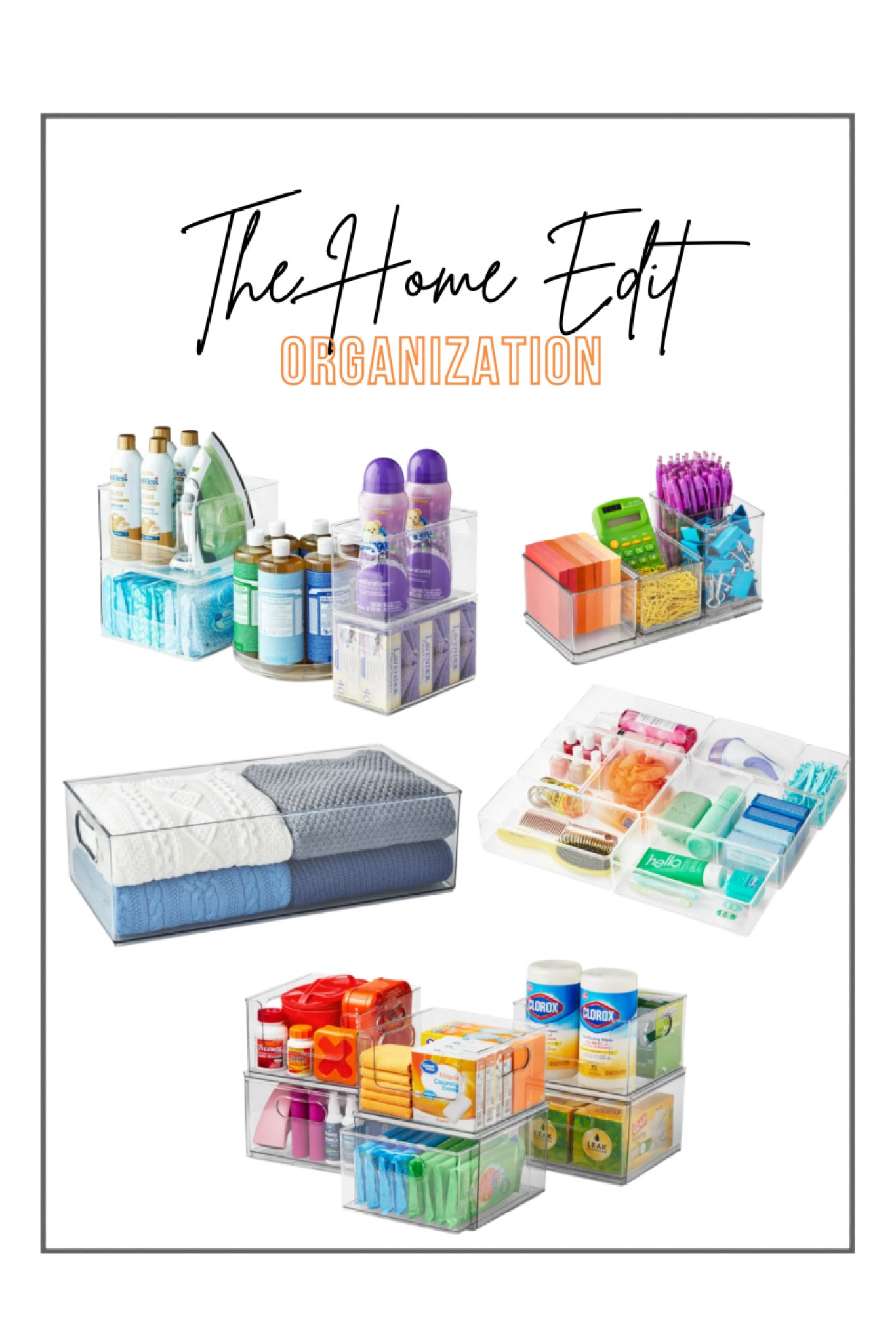 Home organization clear plastic storage containers from Walmart. 

Amazing quality! 

#LTKFind #LTKunder50 #LTKhome