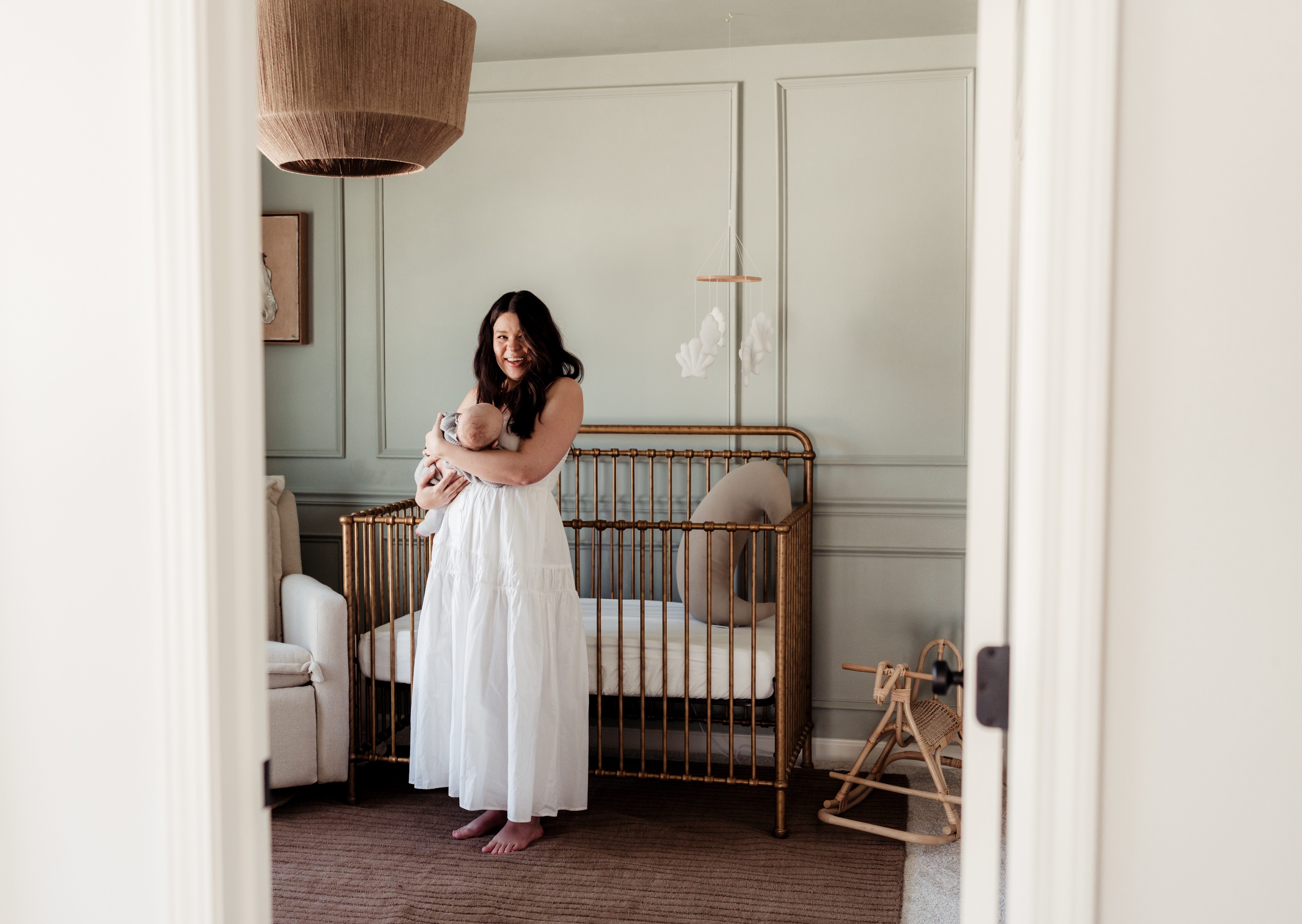 Sharing all the details on baby boy's coastal cowboy nursery!

Paint color is Oyster Bay by Sherwin Williams and art are original works by Aleisha Hobson. 

 #LTKHome #LTKBaby #LTKBump