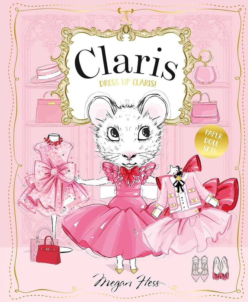 Dress Up Claris! Paper Doll Set: A Claris: The Chicest Mouse in Paris Book (Claris Activity & Sta... | Amazon (US)