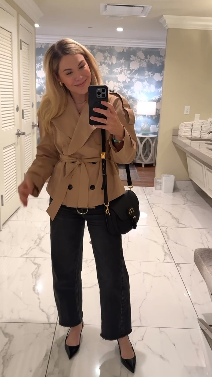 This Amazon trench is so luxe looking!
Dior bag 
Barrel jeans 


#LTKSeasonal #LTKOver40 #LTKmomlife