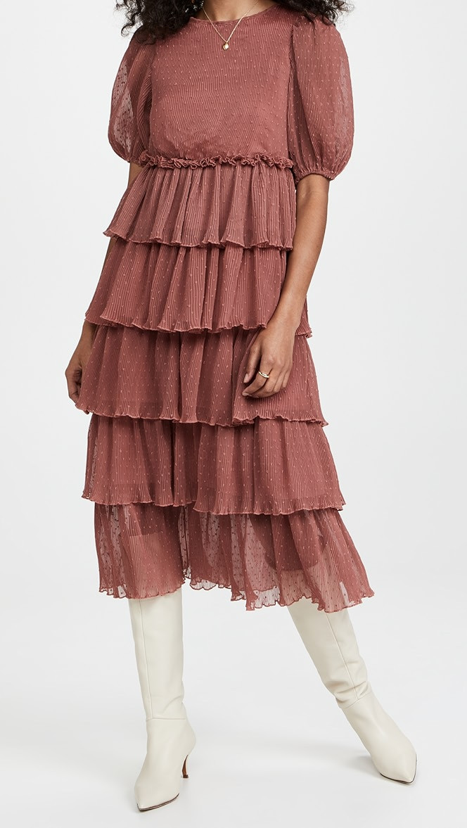 Dotted Tiered Dress | Shopbop