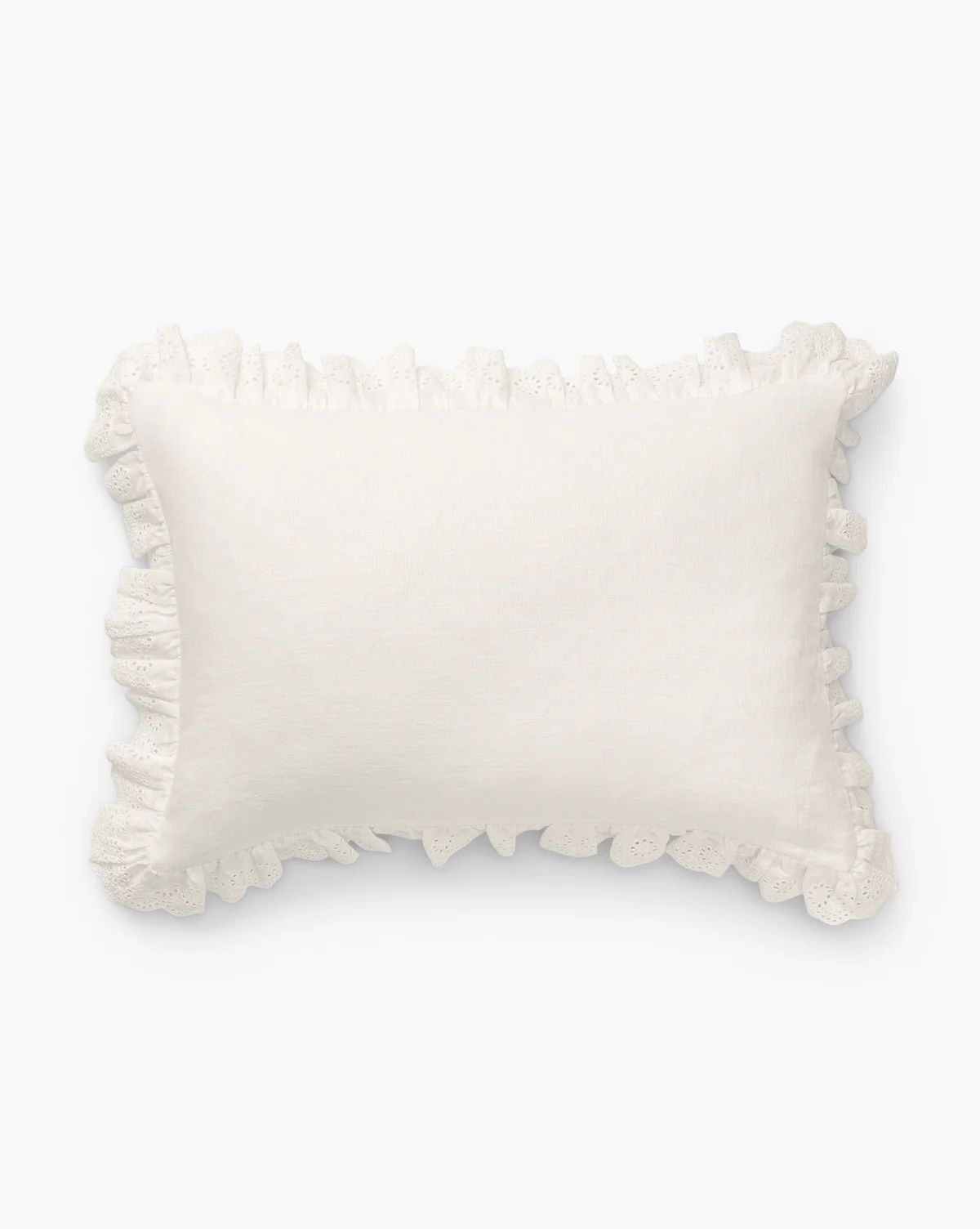 Delilah Broderie Trim Pillow Cover | McGee & Co. (US)