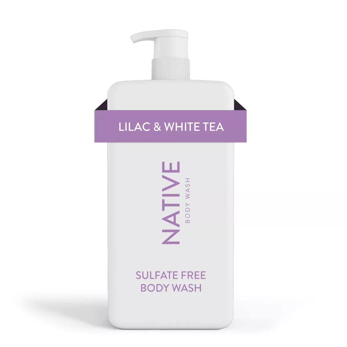 Native Body Wash with Pump - Lilac & White Tea - Sulfate Free - 36 fl oz | Target