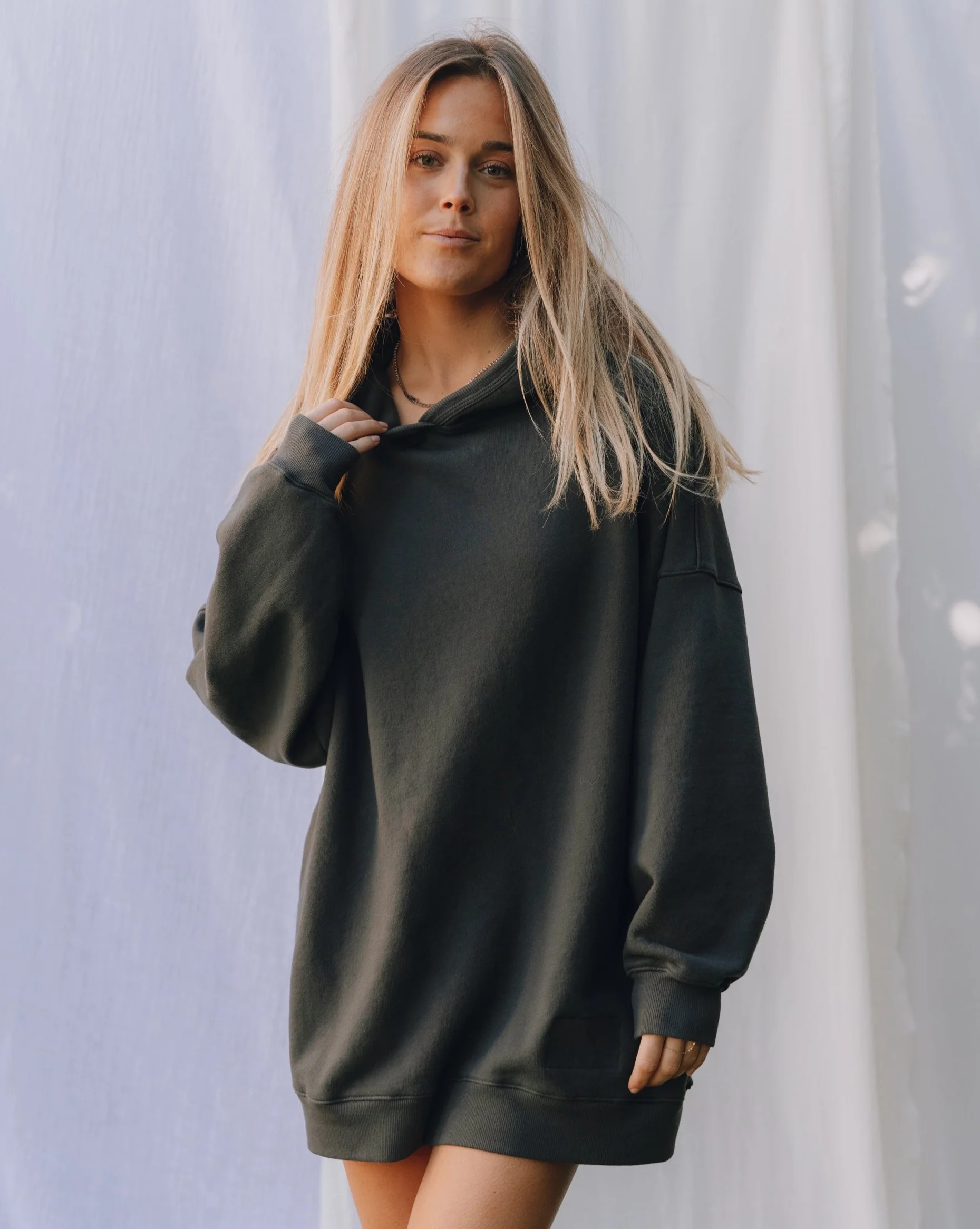Oversized Hoodie Dress | Daily Drills