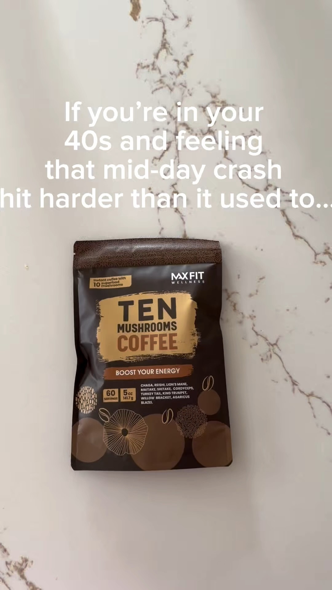 Midlife energy hits different… and not in a good way 😅
I’ve been swapping my regular coffee for something that actually supports my body instead of draining it.

This mushroom coffee gives me a smoother, more sustained energy (no crash 🙌), plus supports focus and overall wellness—which is exactly what I need right now.

Is it a bold coffee flavor? Not exactly… it’s a little more earthy.
But the way I feel after? Worth it.

If you’re tired of the highs and lows, this might be your new morning routine ☕✨

#MidlifeWellness #WomensWellness #Over40Health #EnergyBoost #NoCrashEnergy 

#LTKOver40 #LTKmorningroutine #LTKselfcare