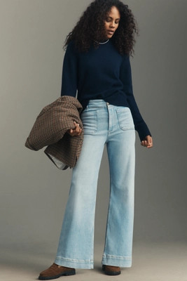 The Colette Full-Length Wide-Leg Jeans by Maeve | Anthropologie (US)
