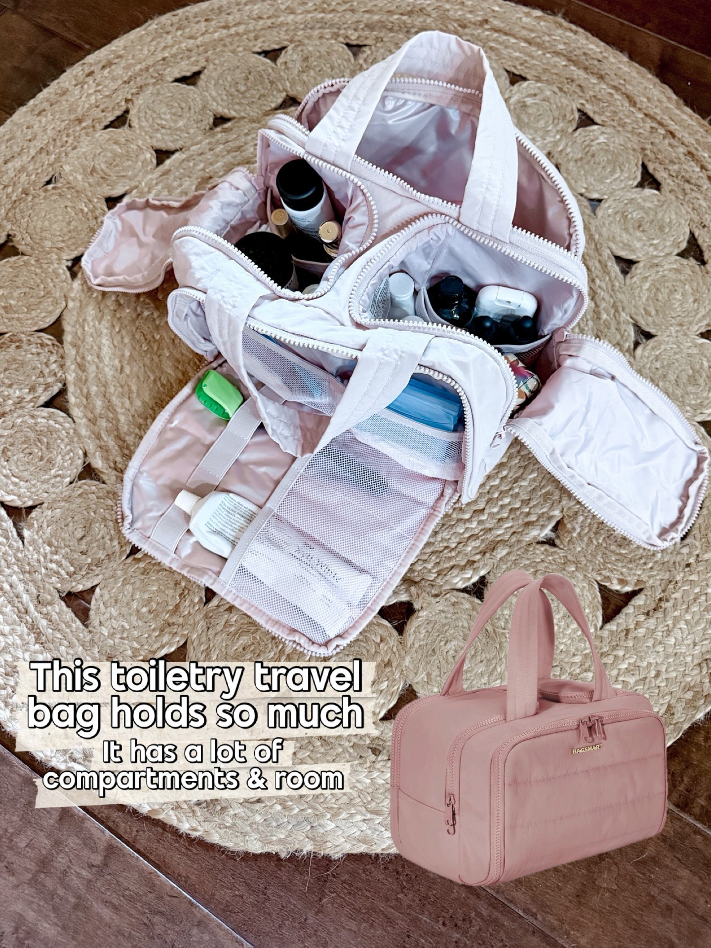 I use this toiletry bag ever time I travel!! It’s the best and holds so much!! 👏🏼

#LTKSaleAlert