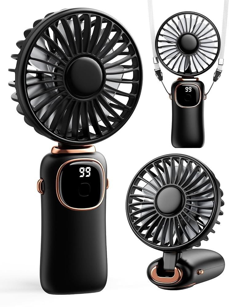 coldSky Portable Handheld Fan, 4000mAh Battery Operated 3 in 1 Multifunction Personal Travel Fans... | Amazon (US)