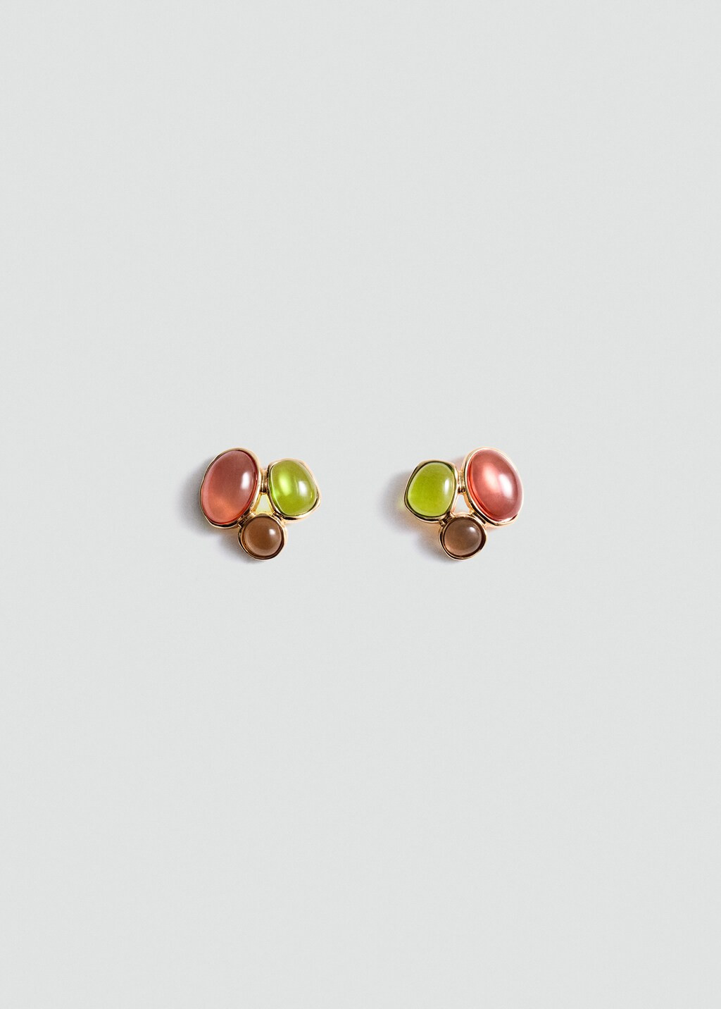 Combined stone earrings | MANGO (UK)